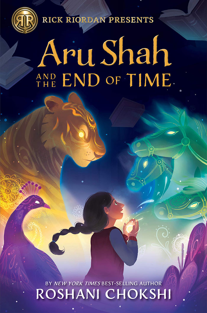Aru Shah And The End Of Time By Roshani Chokshi book cover
