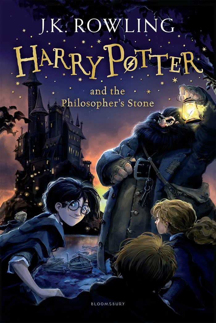 Harry Potter And The Philosopher's Stone By J. K. Rowling book cover