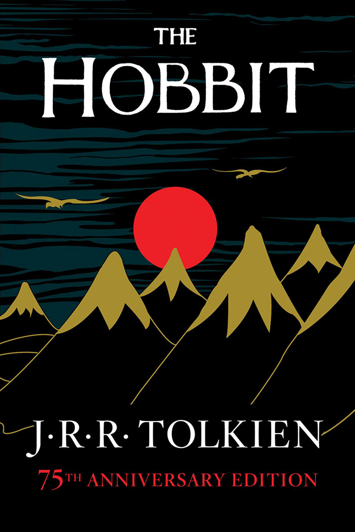 The Hobbit By J. R. R. Tolkien book cover