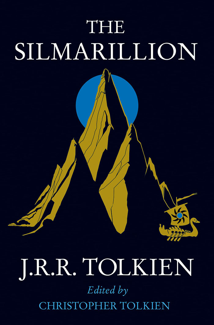 The Silmarillion By J R. R. Tolkien book cover