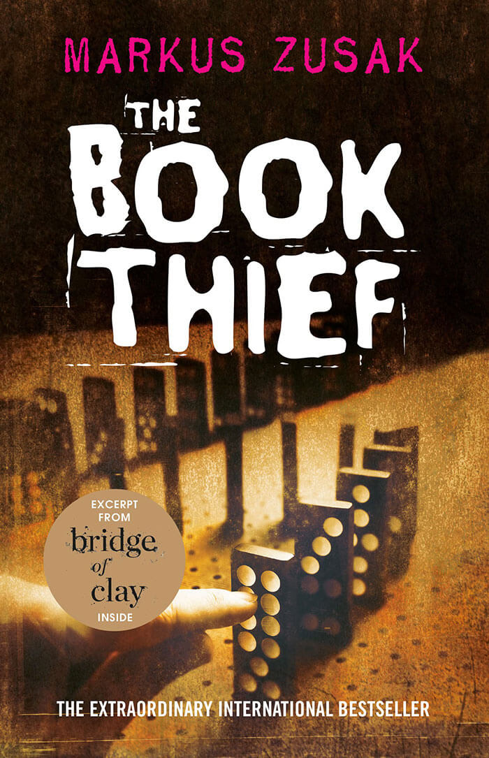 The Book Thief By Markus Zusak book cover