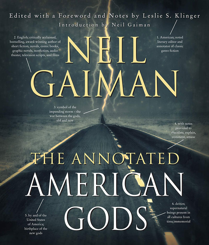 American Gods By Neil Gaiman book cover