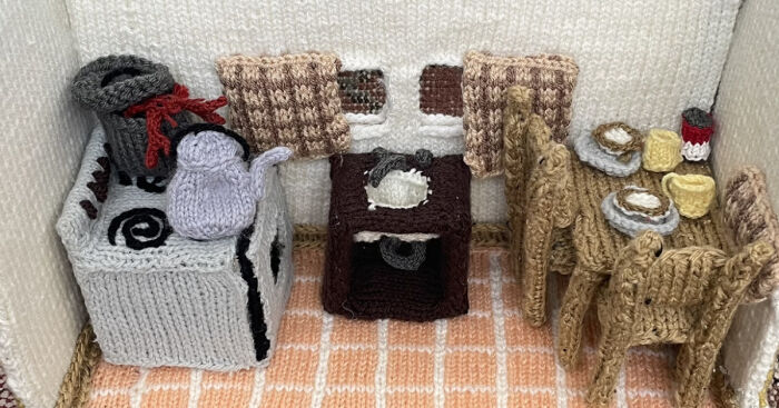 I Knit A Tiny House And Now I Want To Shrink And Move In