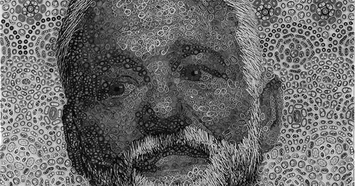 I Made Portraits Entirely Out Of Tape (4 Pics)