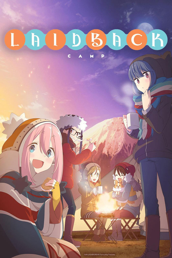 Anime poster of Laid-Back Camp