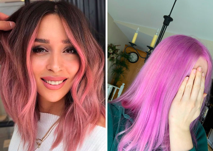 Asked For Soft Pink And Got Purple. How To Correct It? 2nd Pic Is What I Wanted
