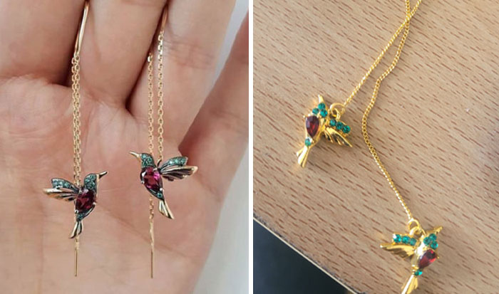 The Earrings My Cousin Ordered vs. What She Got