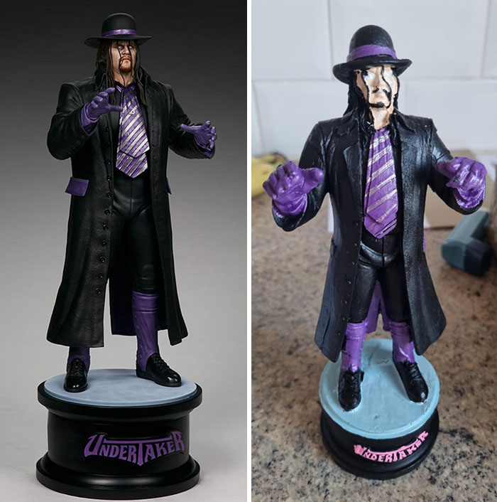 What I Ordered vs. What I Got. Disrespectful To The Undertaker