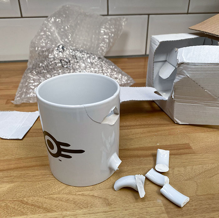 Ordered A Mug From Amazon, Arrived Like This