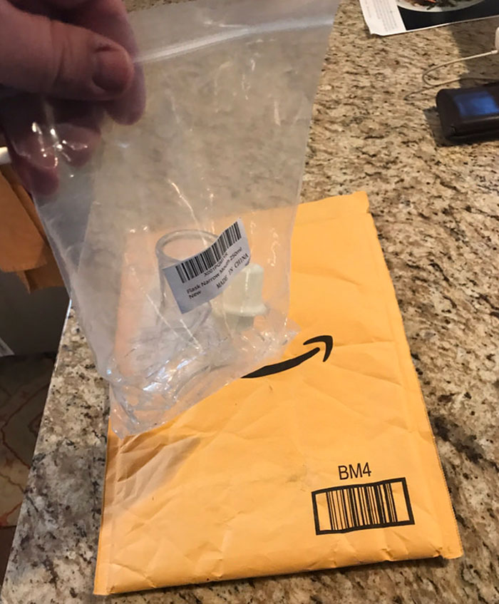 Ordered A Glass 250 ml Beaker Off Amazon. It Came In An Envelope