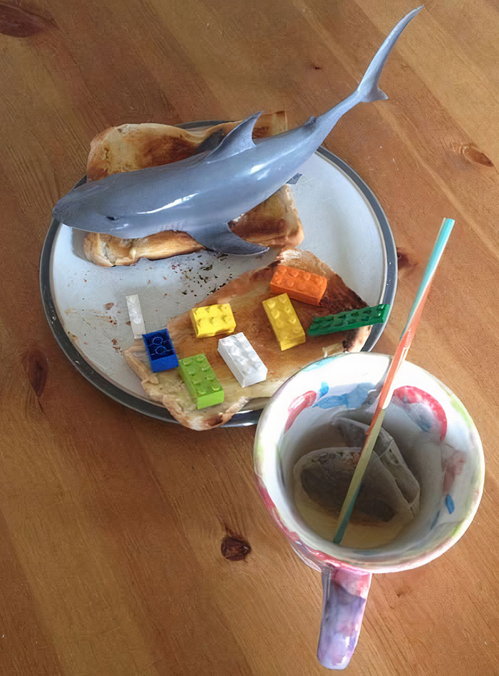 The Kids Made Me Breakfast For Father's Day
