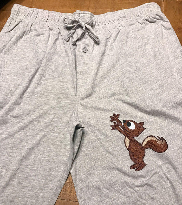 My Mother-In-Law Made All The Men In Our Family A Pair Of These Sleep Pants For Christmas