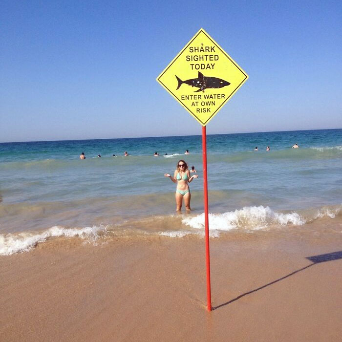 On The Beaches Of Australia, Where I Always Feel Safe