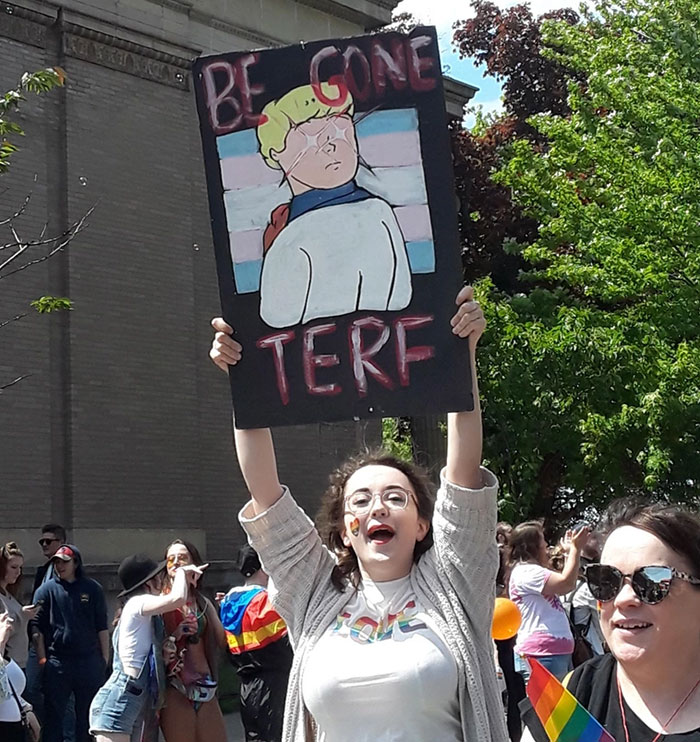 So, I Seen This Masterpiece At The Pride Parade In NY