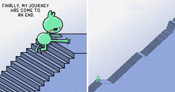 30 Relatable And Funny Comics About The Little Moments In Life, Mental Health Issues, And Other Situations Made By This Artist