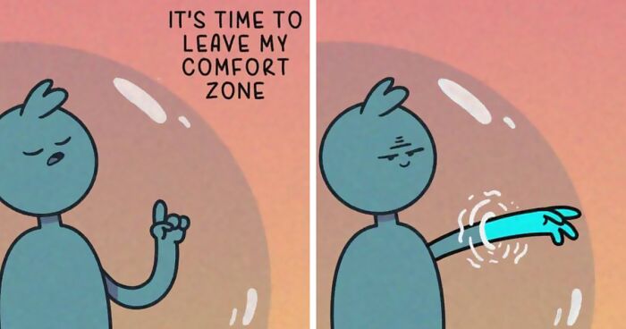 30 Relatable And Funny Comics About The Little Moments In Life, Mental Health Issues, And Other Situations Made By This Artist