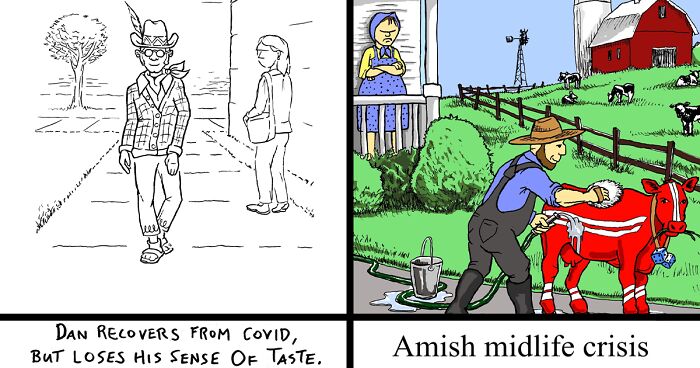 Humorous And Positive Single-Panel Comics By Jim Shoenbill That Will Hopefully Brighten Up Your Day (50 Pics)