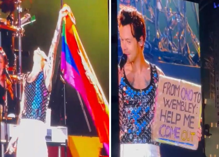“You’re Officially Gay, My Boy”: Harry Styles Helps A Fan Come Out At Wembley Concert