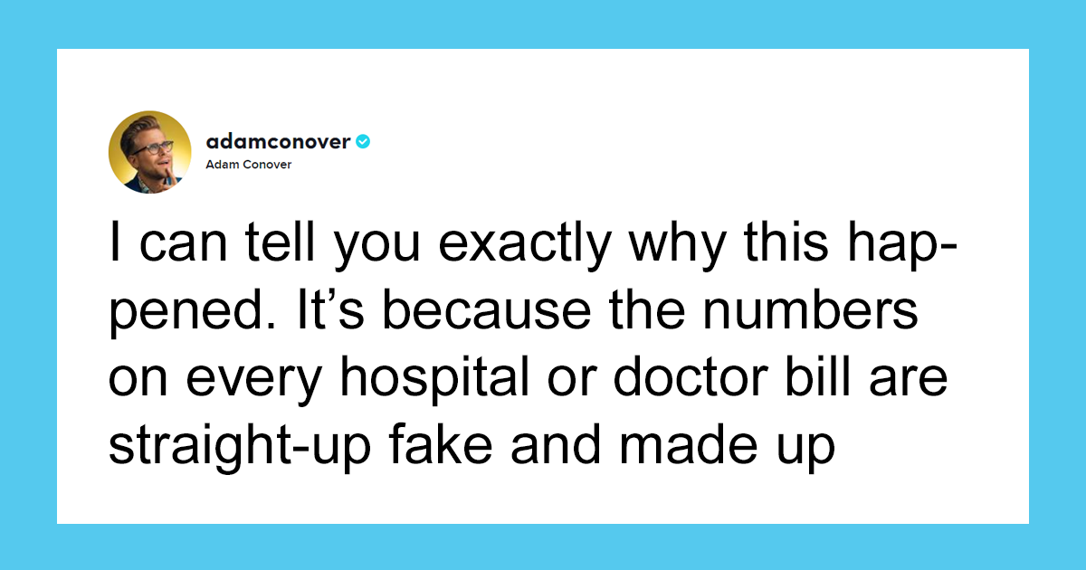 Guy Explains Why Hospital Bills In The USA Are So Expensive - Vimarsana News
