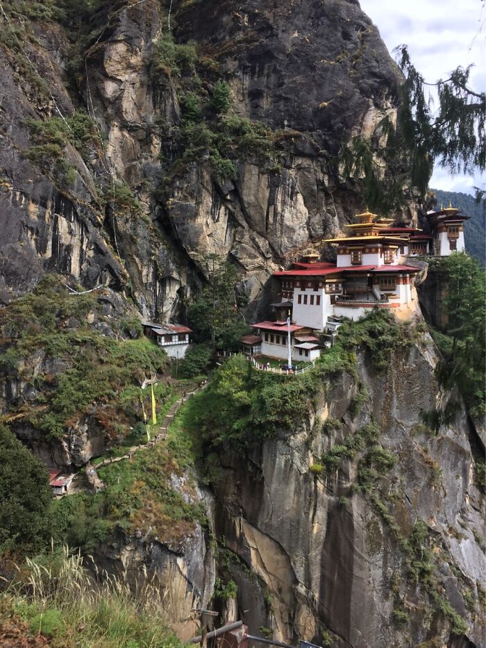 Tiger’s Nest (Paro Takstang) In Paro, Bhutan, Also Known As The Land Of The Thunder Dragon