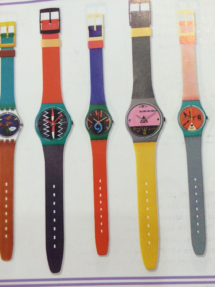 I Bought The Swatch In The Middle In 6th Grade With Babysitting Money