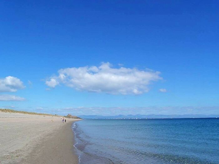 Beautiful Beach In North Wales