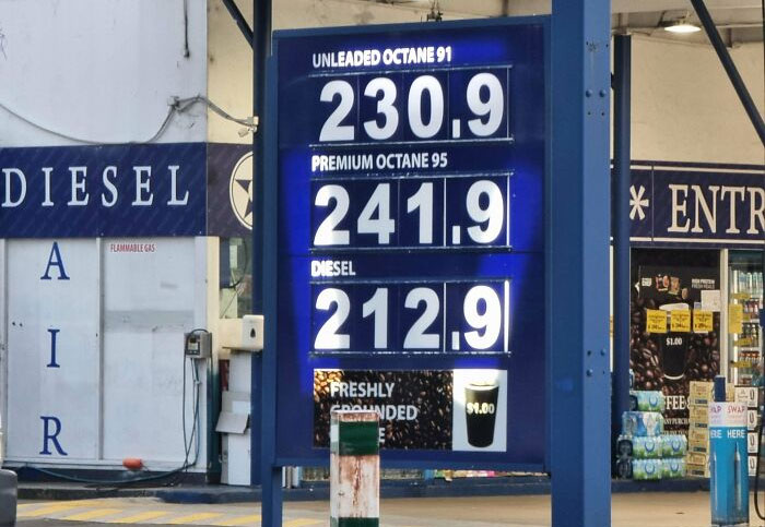 Oof, Just When You Thought Fuel Prices Couldn't Get Much Higher