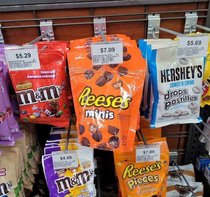 The Price Of Candy Right Now Where I Live ($CAD)