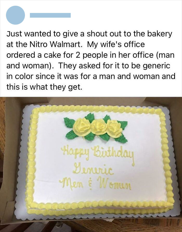 Happy Birthday, Generic Men And Women