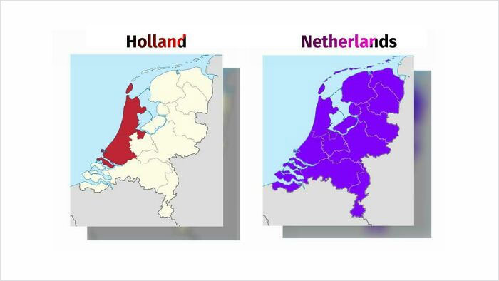 In Case You Didn't Know, Holland & The Netherlands Are Not Interchangeable