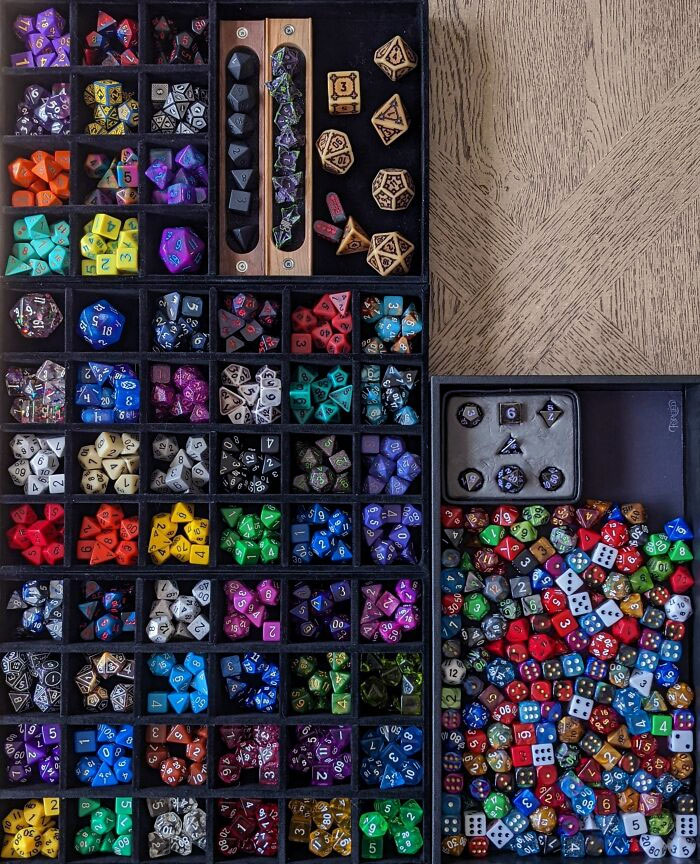 Some Dice Appreciation After Reorganizing My Collection. I Only Want More