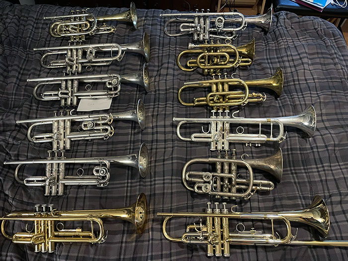 My Trumpet/Cornet Collection
