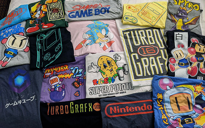 Is Anyone Else Collecting Retro Gaming Shirts?