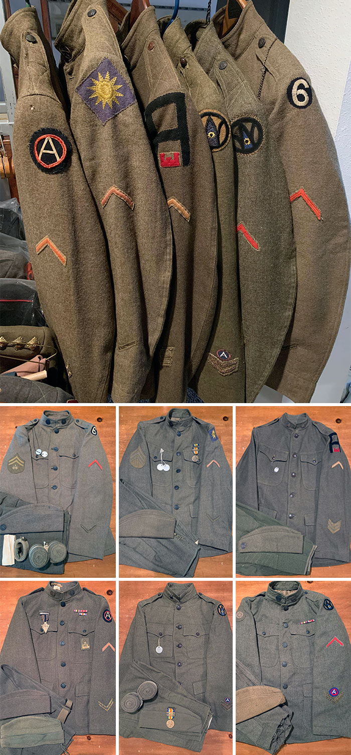 My Collection Of World War 1 U.S. Military Uniforms