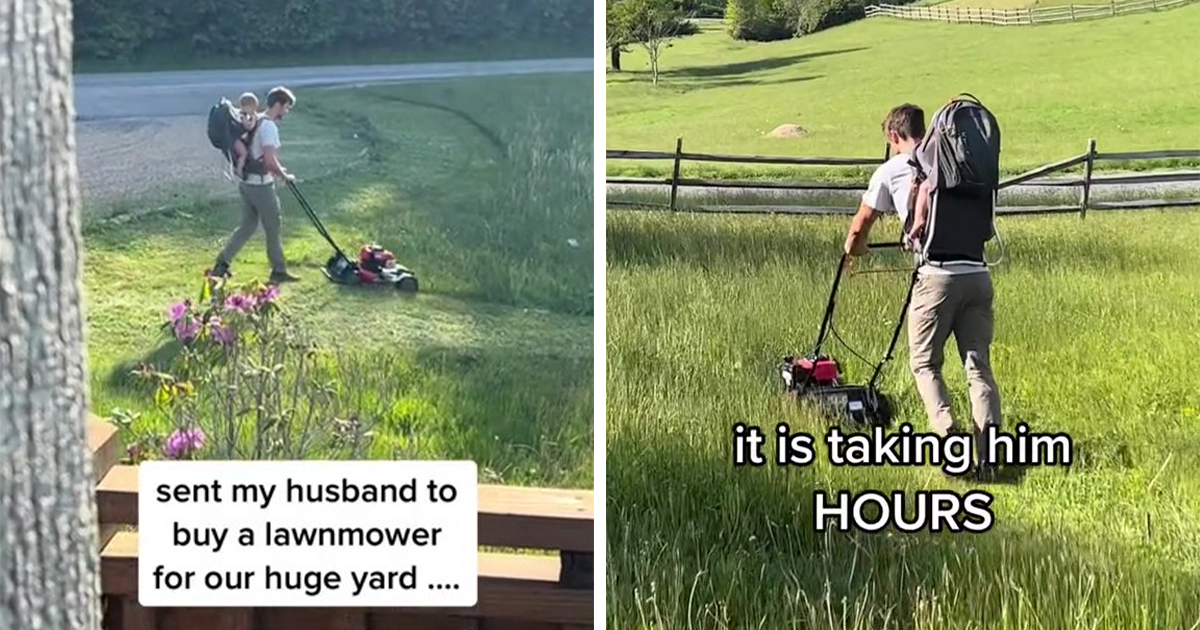 Video Virginia teen who mows neighbors' lawns for free gets a