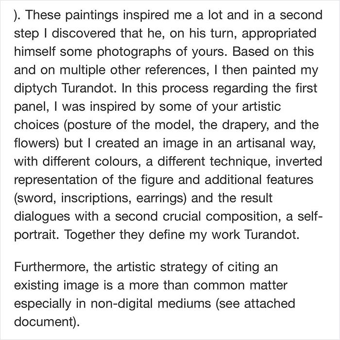World Famous Photographer Accuses Artist Of Ripping Off Her Work, Is Shocked By His Response