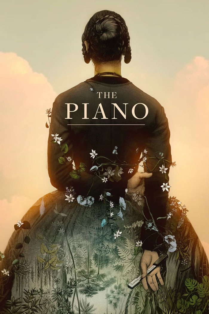 Movie poster for "The Piano"