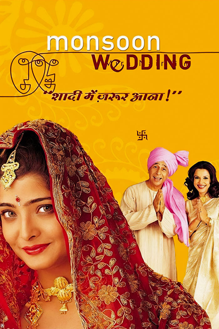 Movie poster for "Monsoon Wedding"