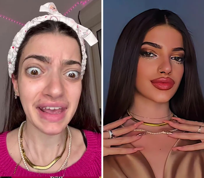 "Makeup Should Be Illegal": TikToker That People Call Mr. Bean's 'Daughter' Embraces 'Catfish' Claims By Posting Makeup Transformations "Makeup Should Be Illegal": TikToker That People Call Mr. Bean's 'Daughter' Embraces 'Catfish' Claims By Posting Makeup Transformations