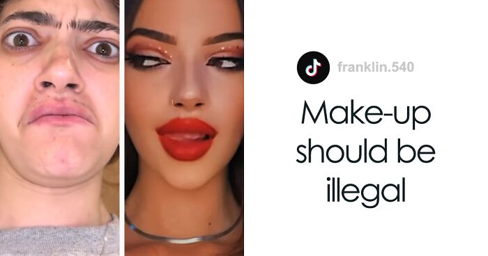 “Makeup Should Be Illegal”: TikToker That People Call Mr. Bean’s ‘Daughter’ Embraces ‘Catfish’ Claims By Posting Makeup Transformations