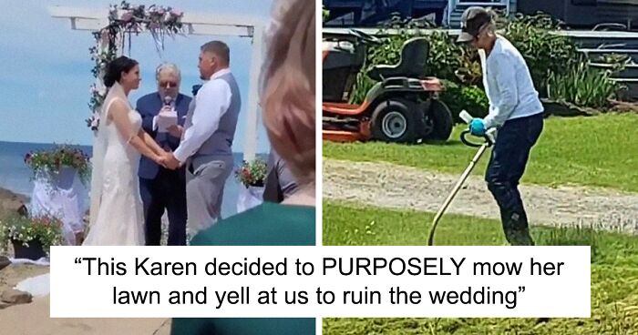 “I Don’t Get How Someone Can Be So Spiteful”: Karen Ruins Neighbors’ Wedding By Mowing Her Lawn, Sparks Fury Online