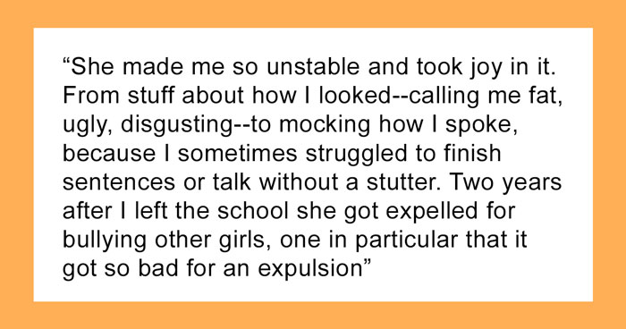 Woman Upset She Doesn’t Get To Do Anything Special In Husband’s Sister’s Wedding, Despite Her Being A Huge Bully To Sister Back In The Day