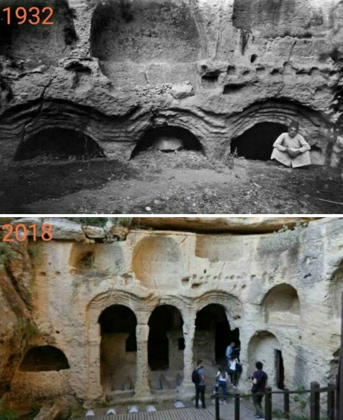 Tumba de la cueva de Besikli en Hatay, Turquía
