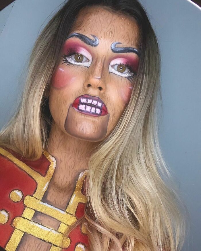 Extraordinary Makeup : A Couple Impressed Everyone With Their Great Artistic Skills ( 20 Pics )