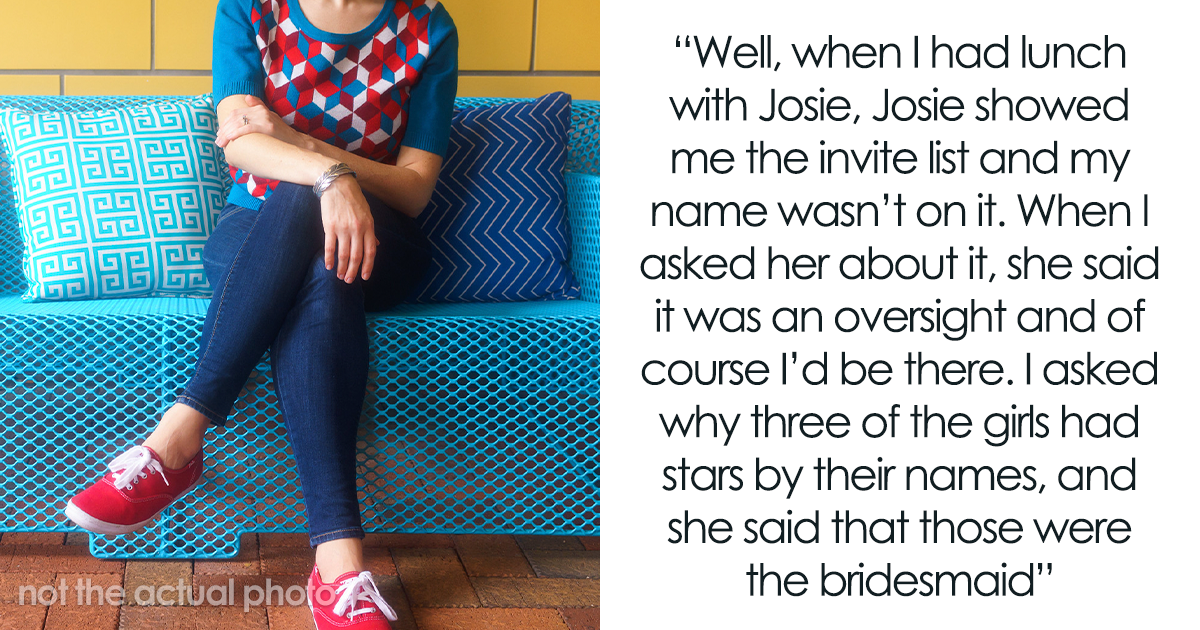 Woman Asks If She's A Jerk For Refusing To Chip In For Lodging At Friend's Wedding Because She's Made To Sleep On A Couch, Let Alone Not Made A Bridesmaid - Vimarsana News