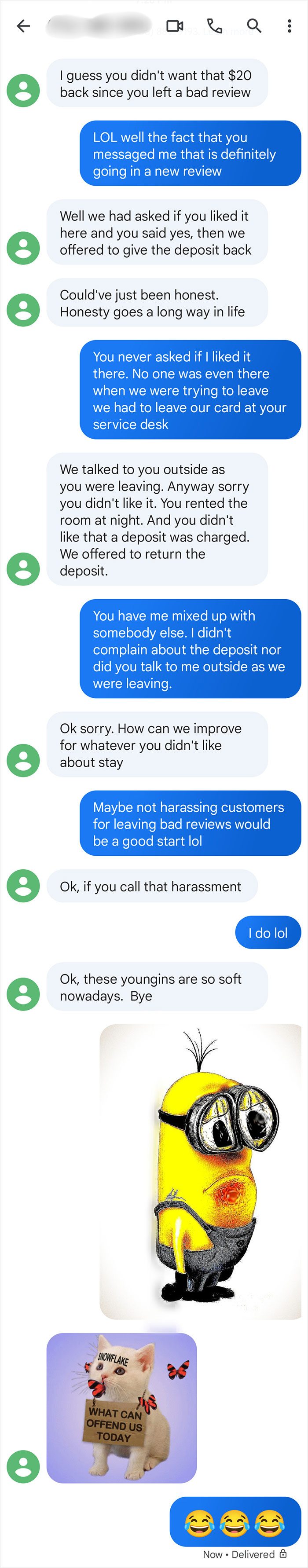 Hotel Keeps My Deposit Because I Left A Poor Review On Booking.com