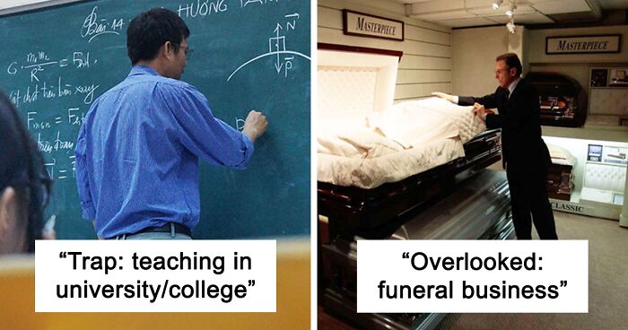 30 Careers That Seem Great But Are Actually Horrible And Careers That Are Often Overlooked, As Shared In This Online Thread