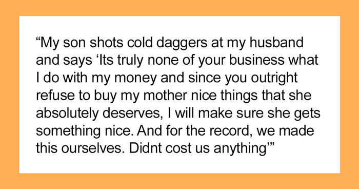 17 Y.O. Puts His Miserly Stepdad To Shame For Not Buying His Mom A Birthday Gift, Man Upset That His Wife Didn’t Say Anything On His Benefit