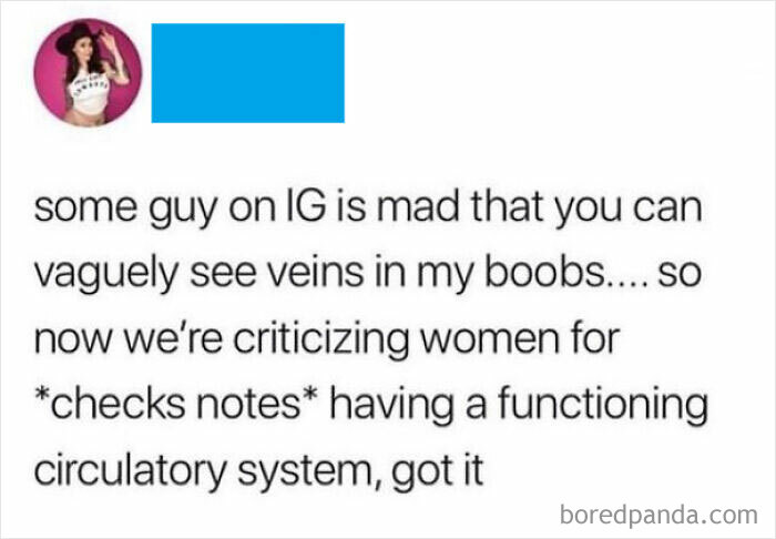 *gasp* Women Have... Veins?! Impossible!!