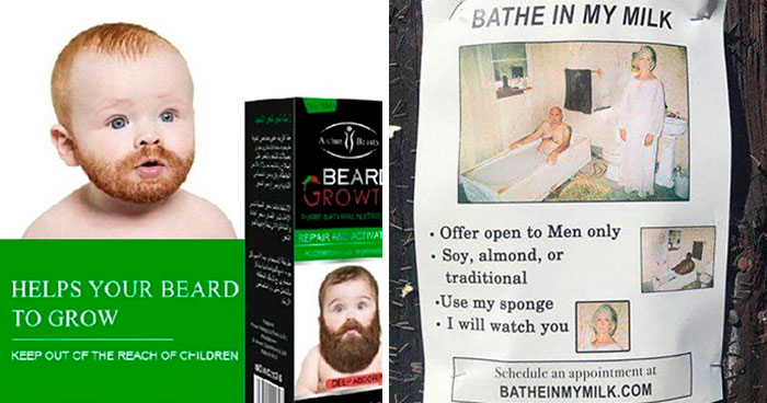 40 Times People Spotted Such Weird Ads, They Just Had To Share Them In The ‘Ads With Threatening Auras’ Facebook Group (New Pics)